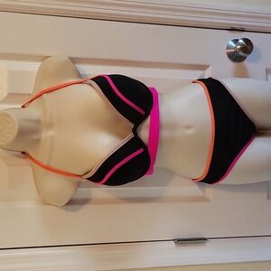 Victoria's Secret bikini swimsuit Size 34DD top, Size M hipster bottom